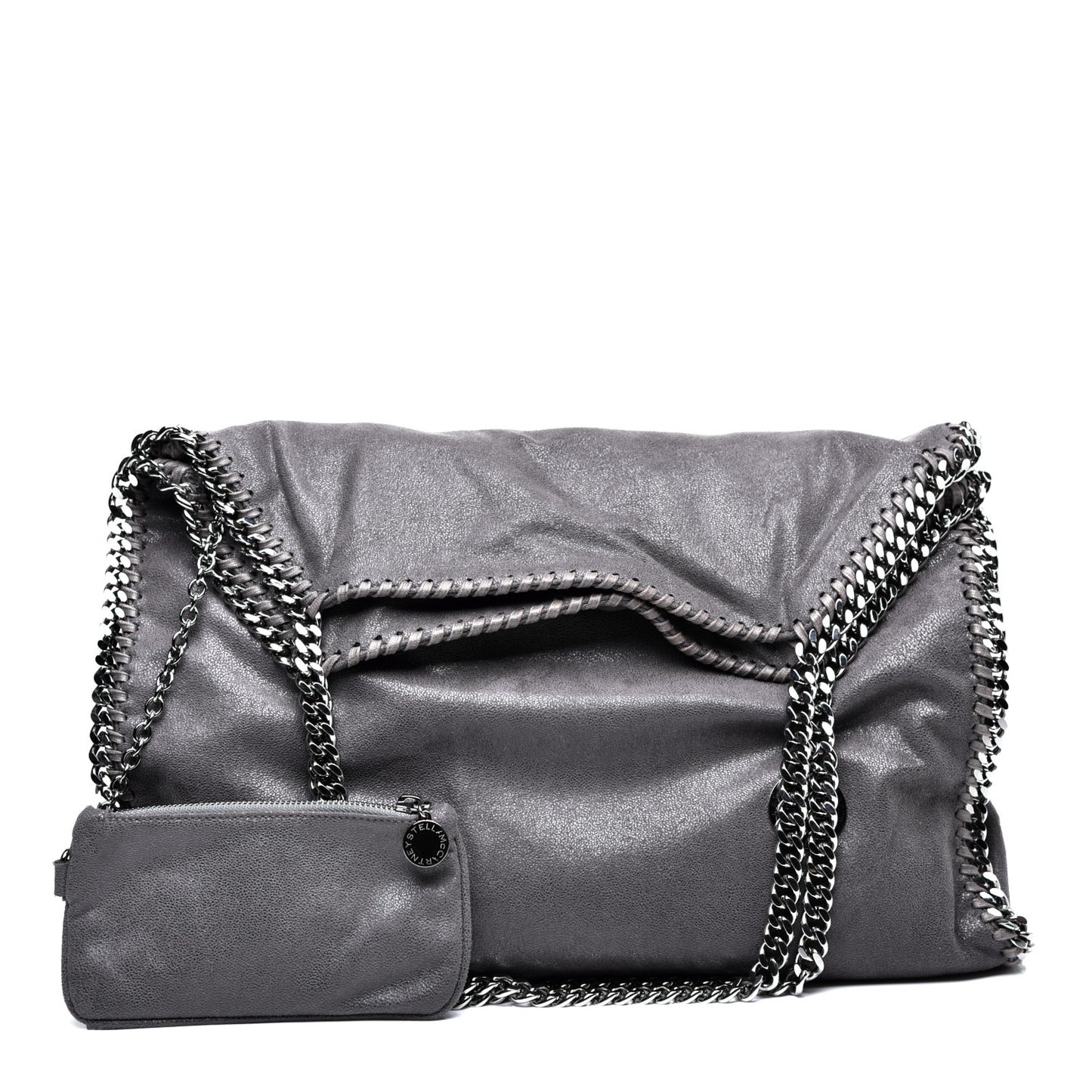 Shaggy Deer Big Falabella Tote Grey