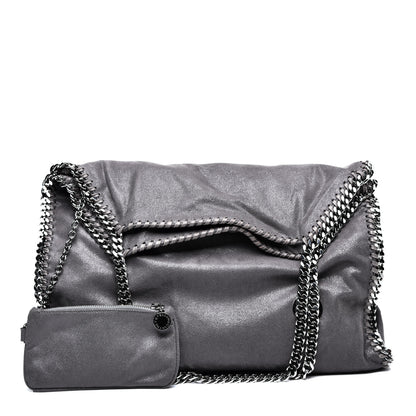 Stella McCartney Shaggy Deer Big Falabella Tote Grey 1 of 9
