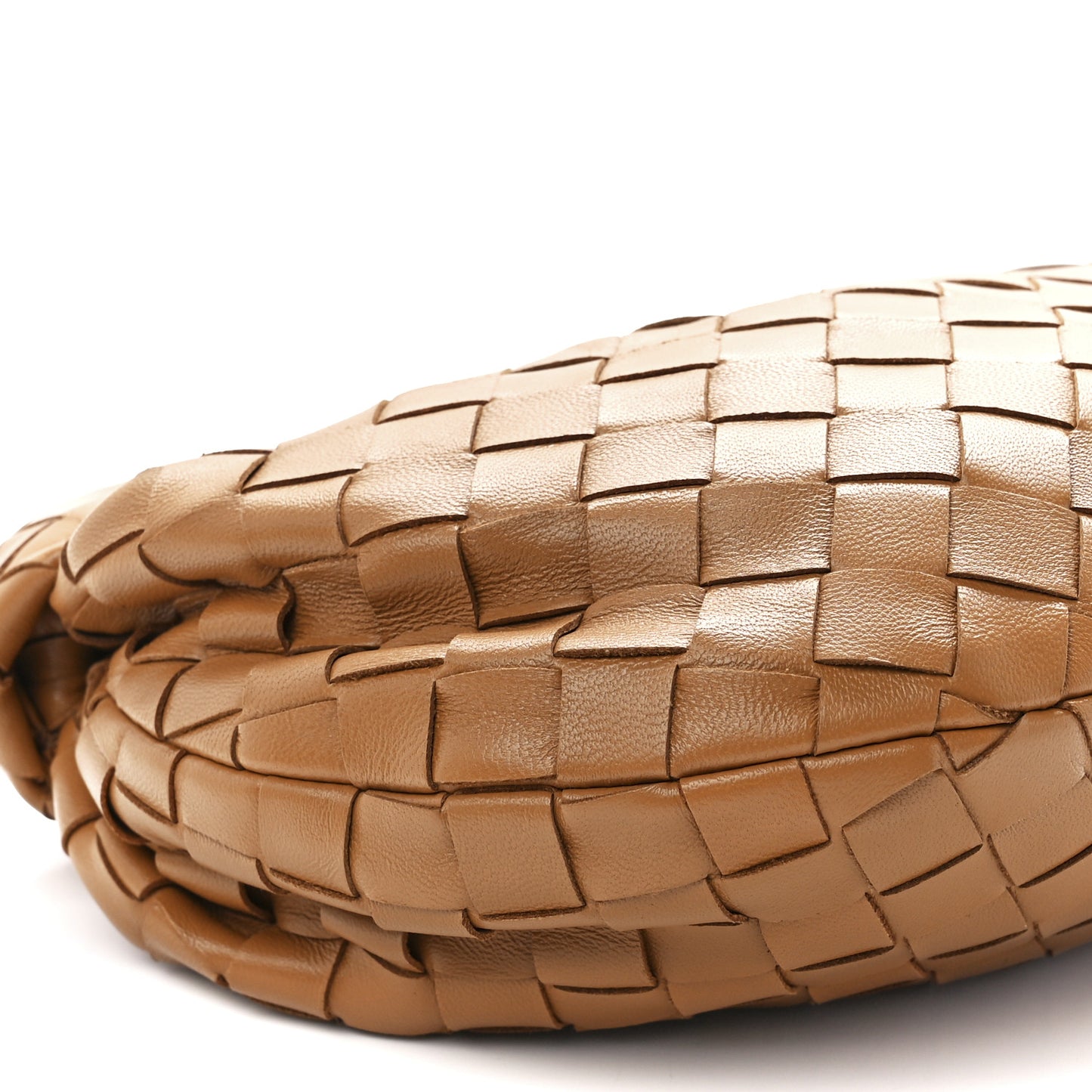 Nappa Intrecciato Mini Jodie Caramel
