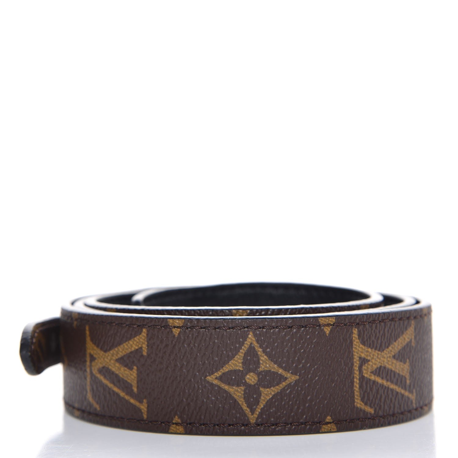 Louis Vuitton Monogram Bandouliere Shoulder Strap XL Black 2 of 4