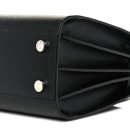 Saint Laurent Grained Calfskin Nano Sac De Jour Black 10 of 10