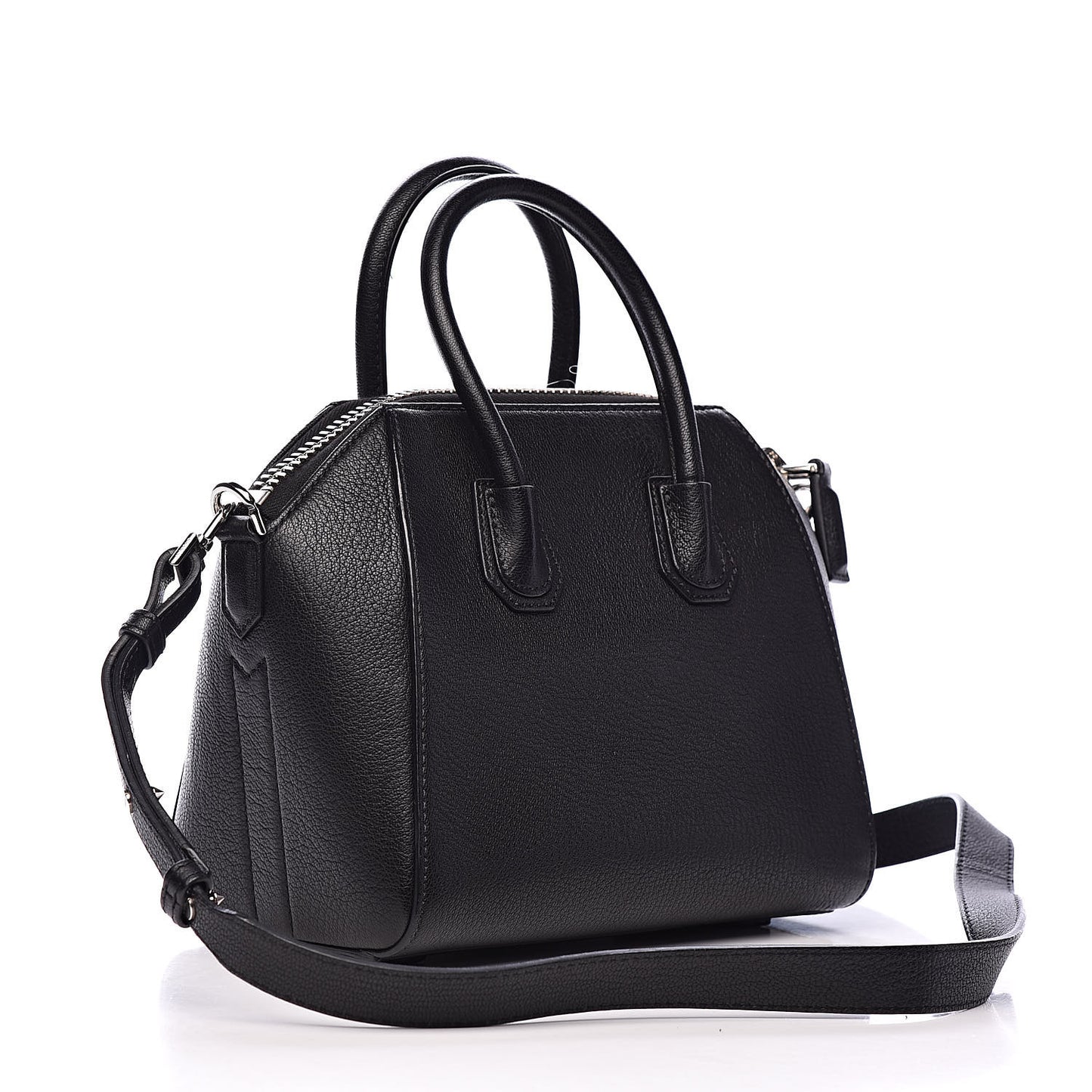 Sugar Goatskin Mini Antigona Black