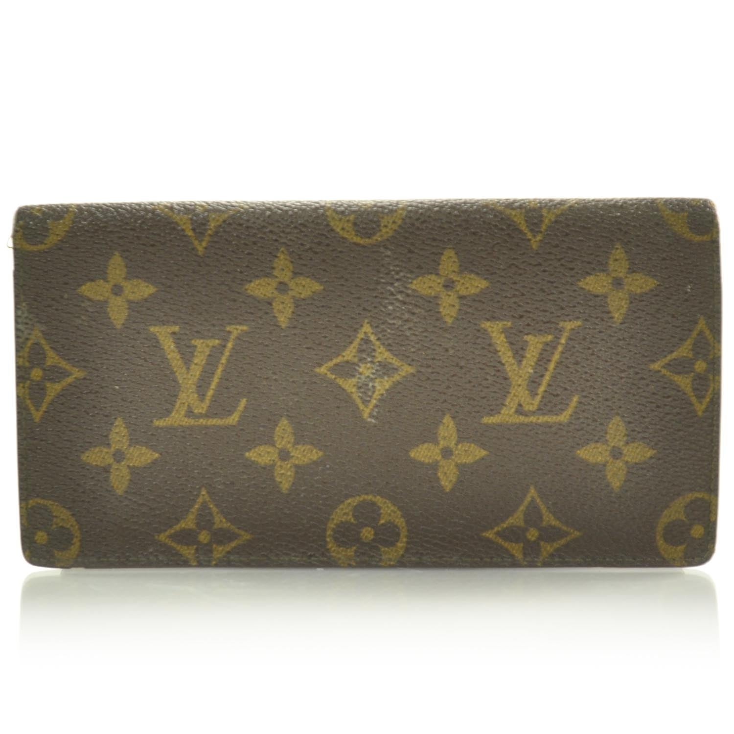 Louis Vuitton Monogram Checkbook Holder Wallet 1 of 8
