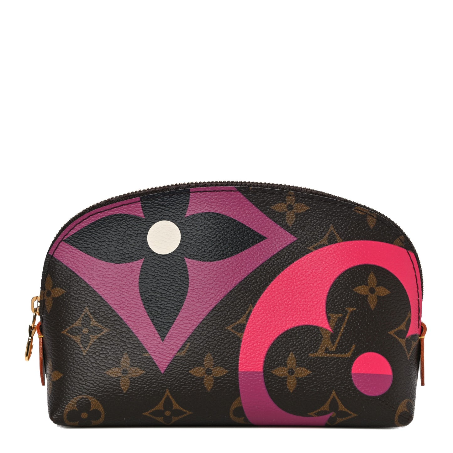 Monogram Game On Cosmetic Pouch