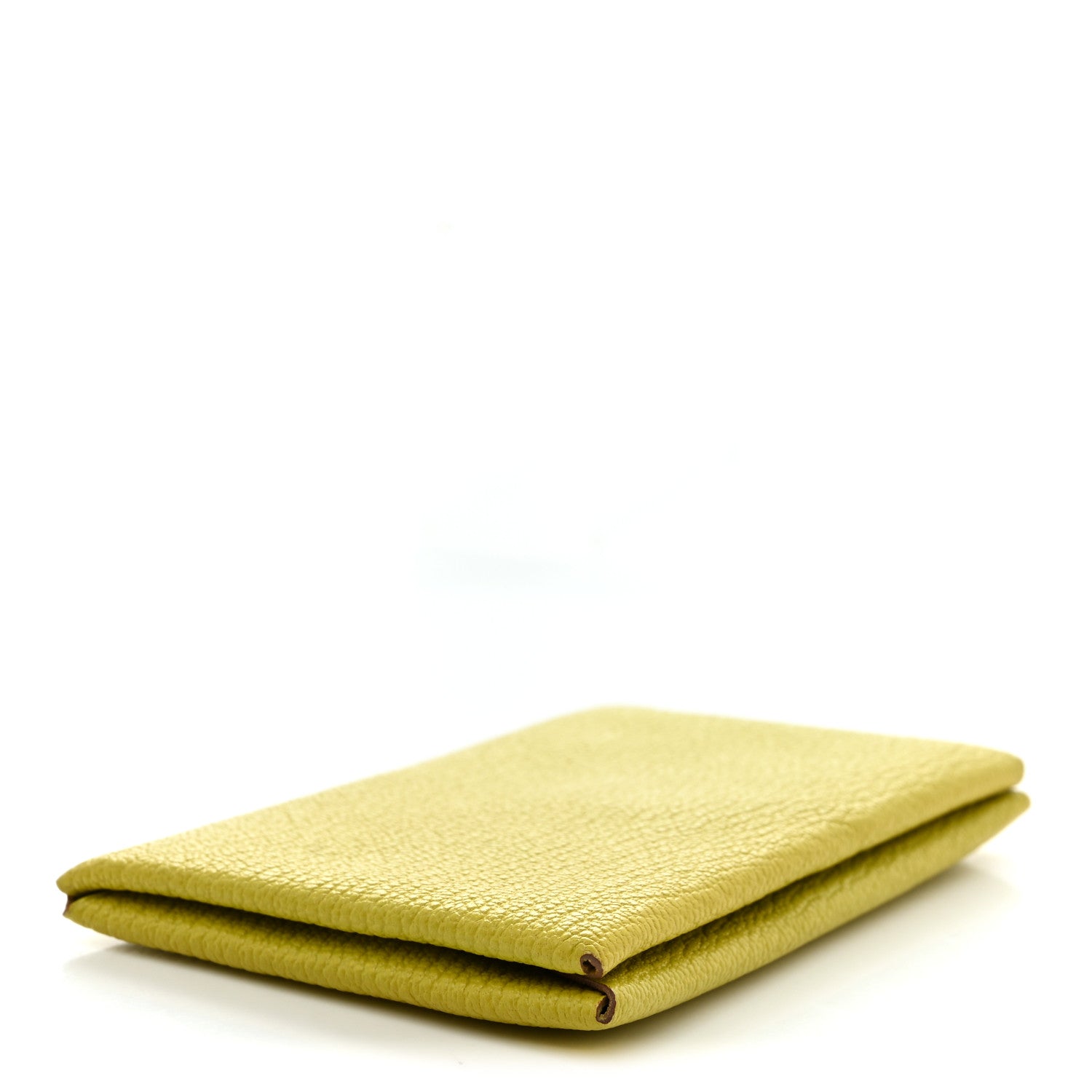 Hermes Chevre Mysore Calvi Card Case Lime 4 of 7