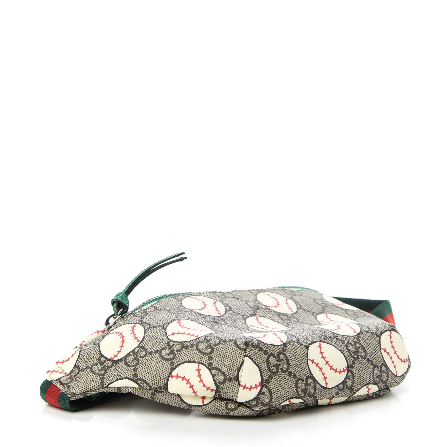Gucci GG Supreme Monogram Baseballs Web Childrens Belt Bag 4 of 10