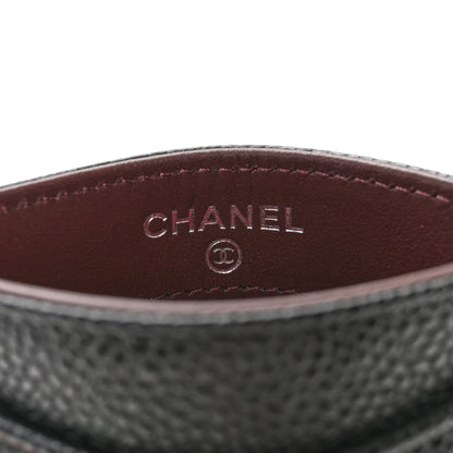 Chanel Caviar Quilted Card Holder Black 6 of 11