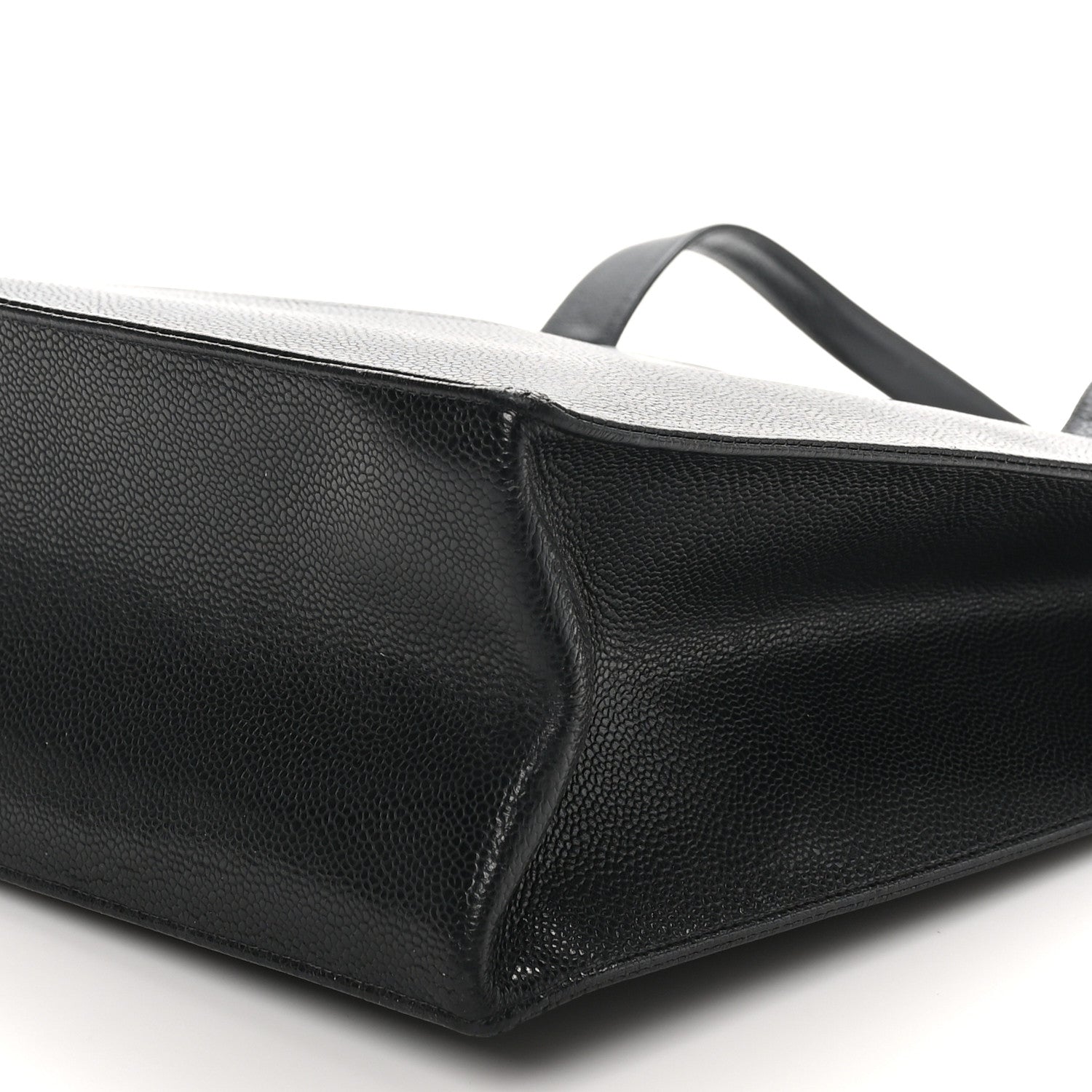 Chanel Caviar CC Tote Black 10 of 10