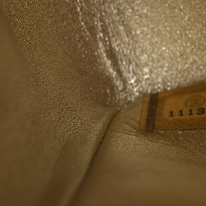 Chanel Metallic Lambskin Quilted Medium Double Flap Pale Gold 7 of 12