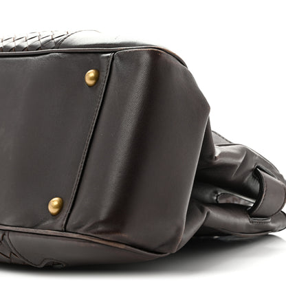 Bottega Veneta Nappa Intrecciato Shoulder Bag Moro 10 of 15