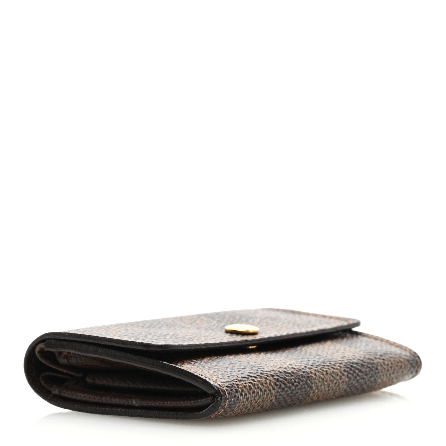 Damier Ebene Porte-Monnaie Plat Coin Purse