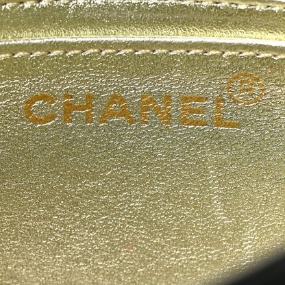 Chanel Satin Quilted Mini Flap Black 6 of 9