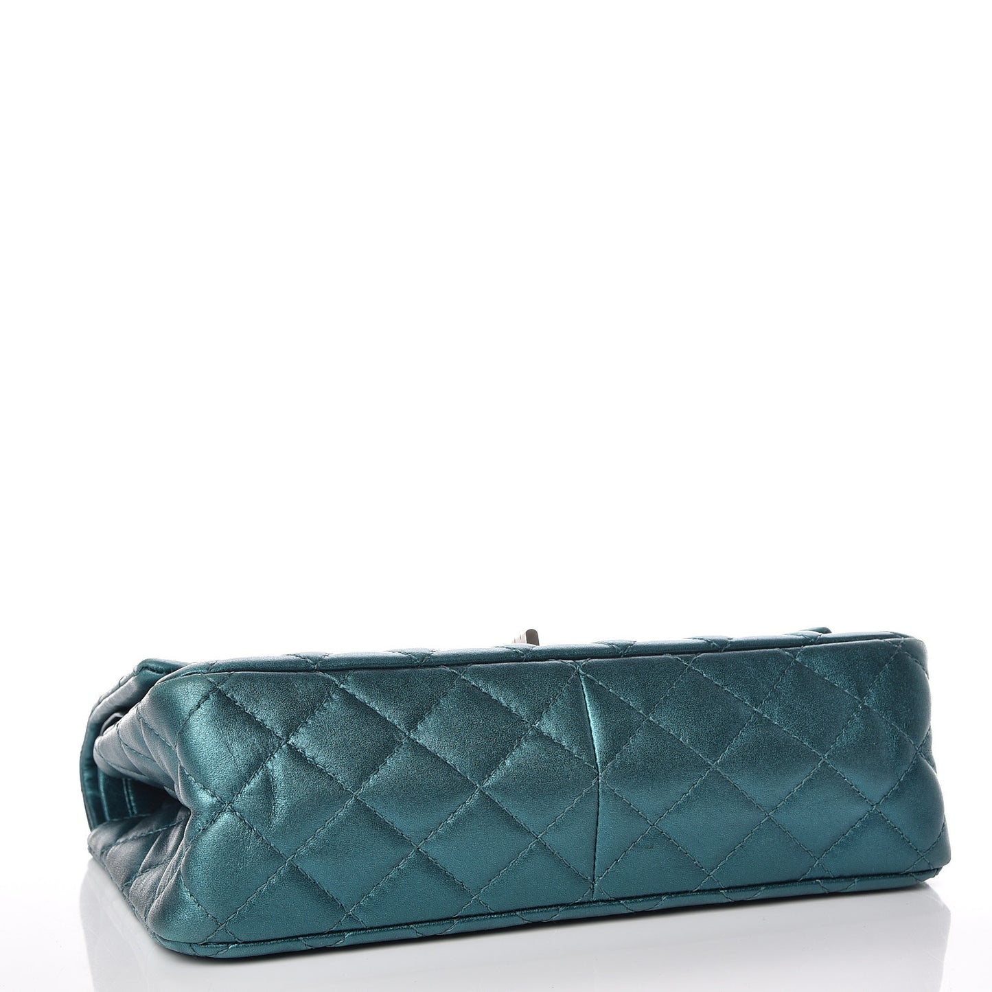 Metallic Calfskin Quilted 2.55 Reissue 226 Flap Turquoise