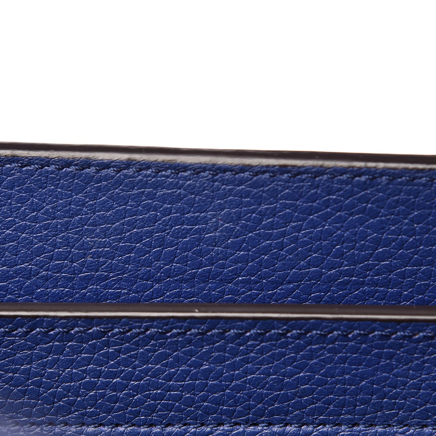 Celine Drummed Calfskin Micro Luggage Indigo 11 of 13