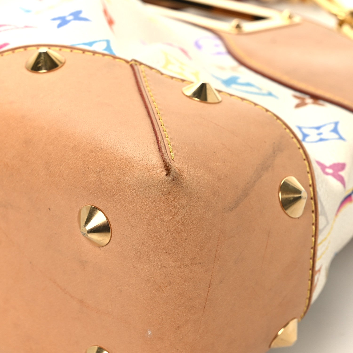 Louis Vuitton Monogram Multicolor Judy MM White 9 of 15