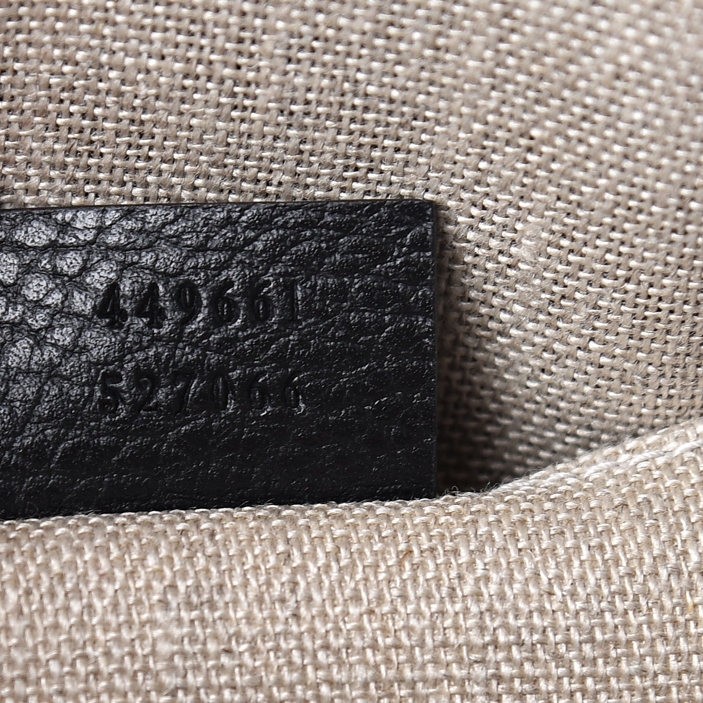 Dollar Calfskin Small GG Charm Dome Bag Black