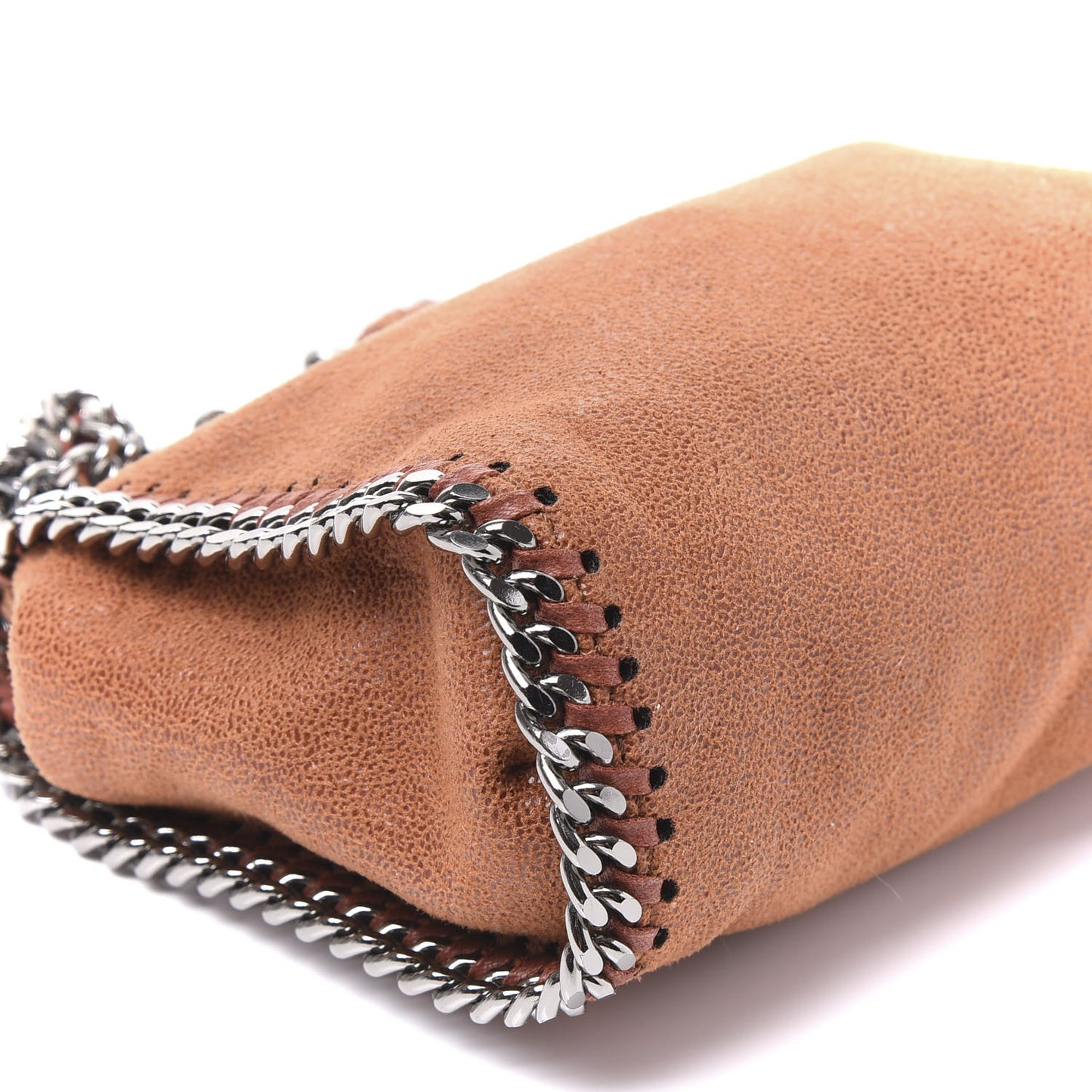 Shaggy Deer Tiny Falabella Fold Over Cognac