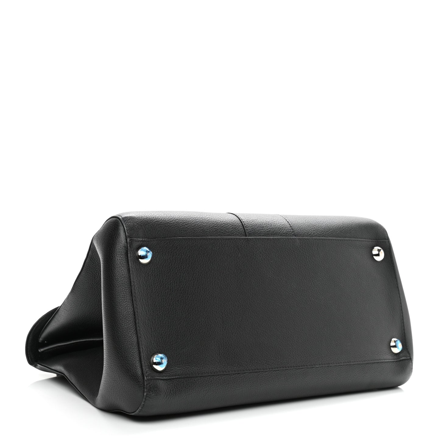 Grained Calfskin GM Brillant Satchel Black