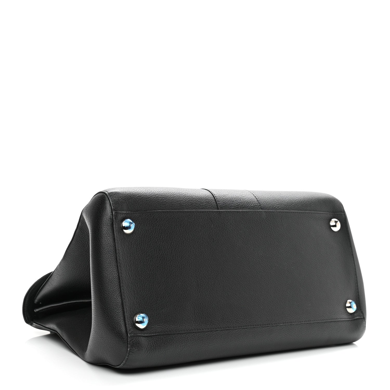 Delvaux Grained Calfskin GM Brillant Satchel Black 4 of 15