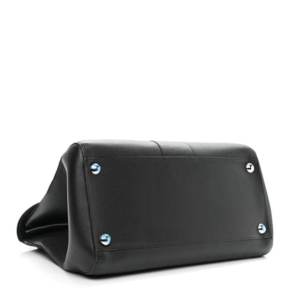 Delvaux Grained Calfskin GM Brillant Satchel Black 4 of 15