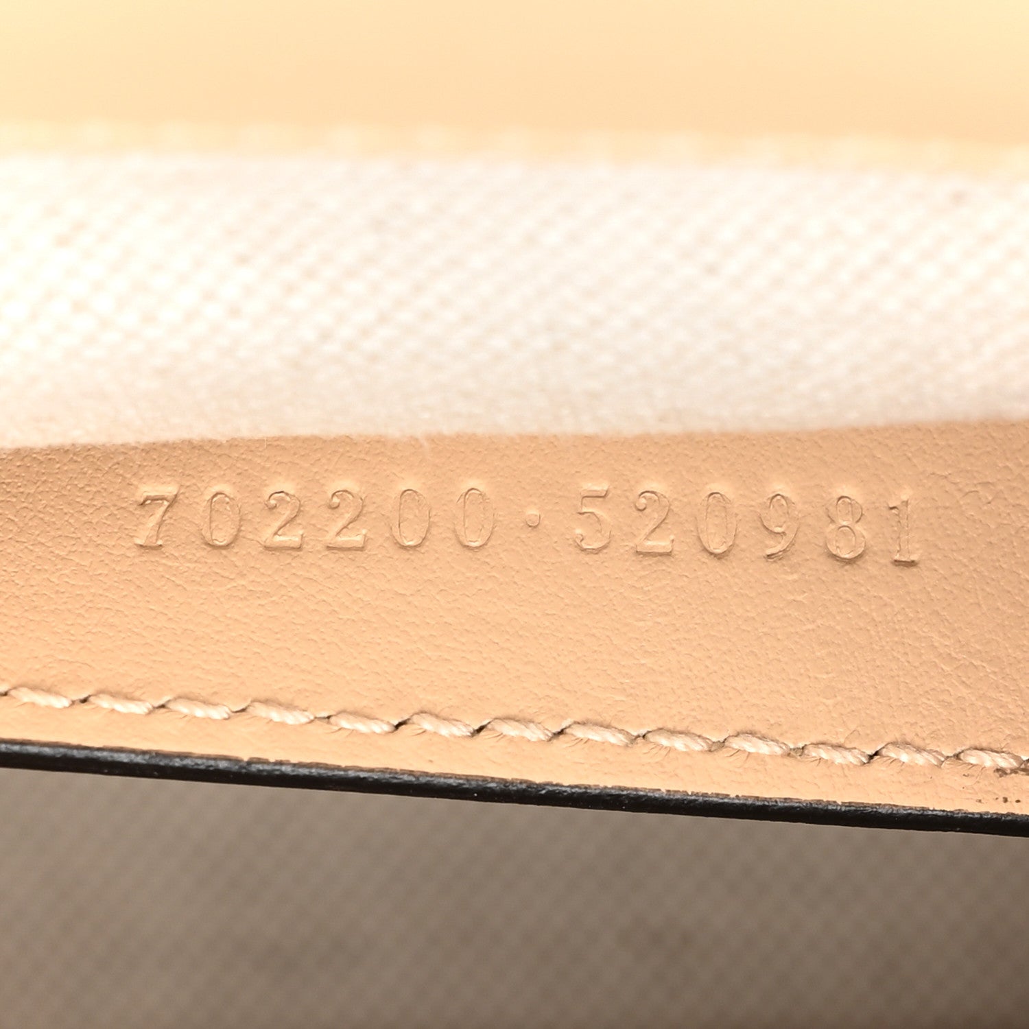 Gucci Calfskin GG Matelasse Small Slim Chain Shoulder Bag Naturale 8 of 12