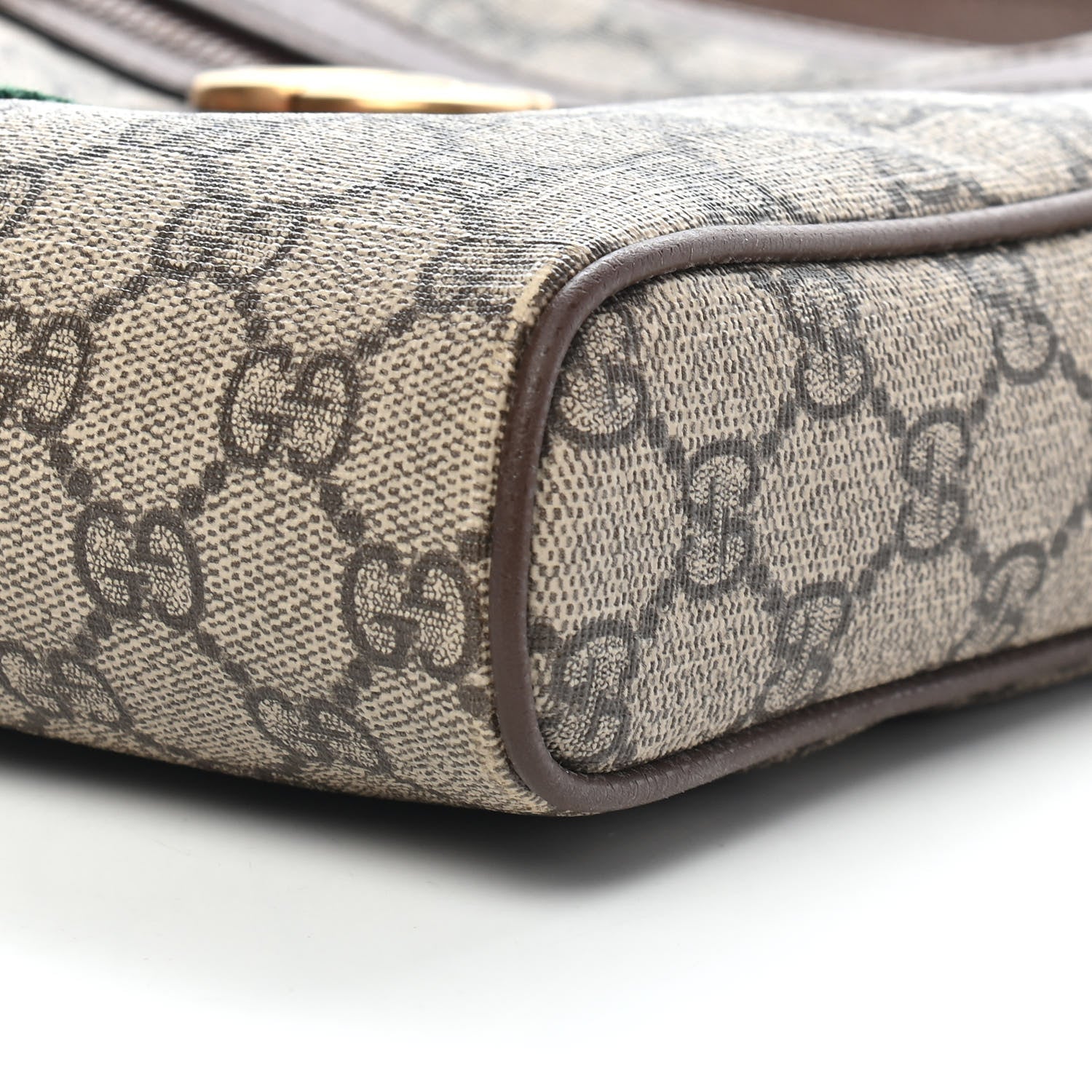 Gucci GG Supreme Monogram Web Small Ophidia Messenger Bag Brown 9 of 10