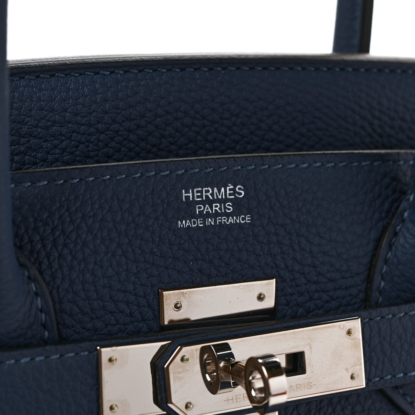 Togo Birkin 30 Deep Bleu