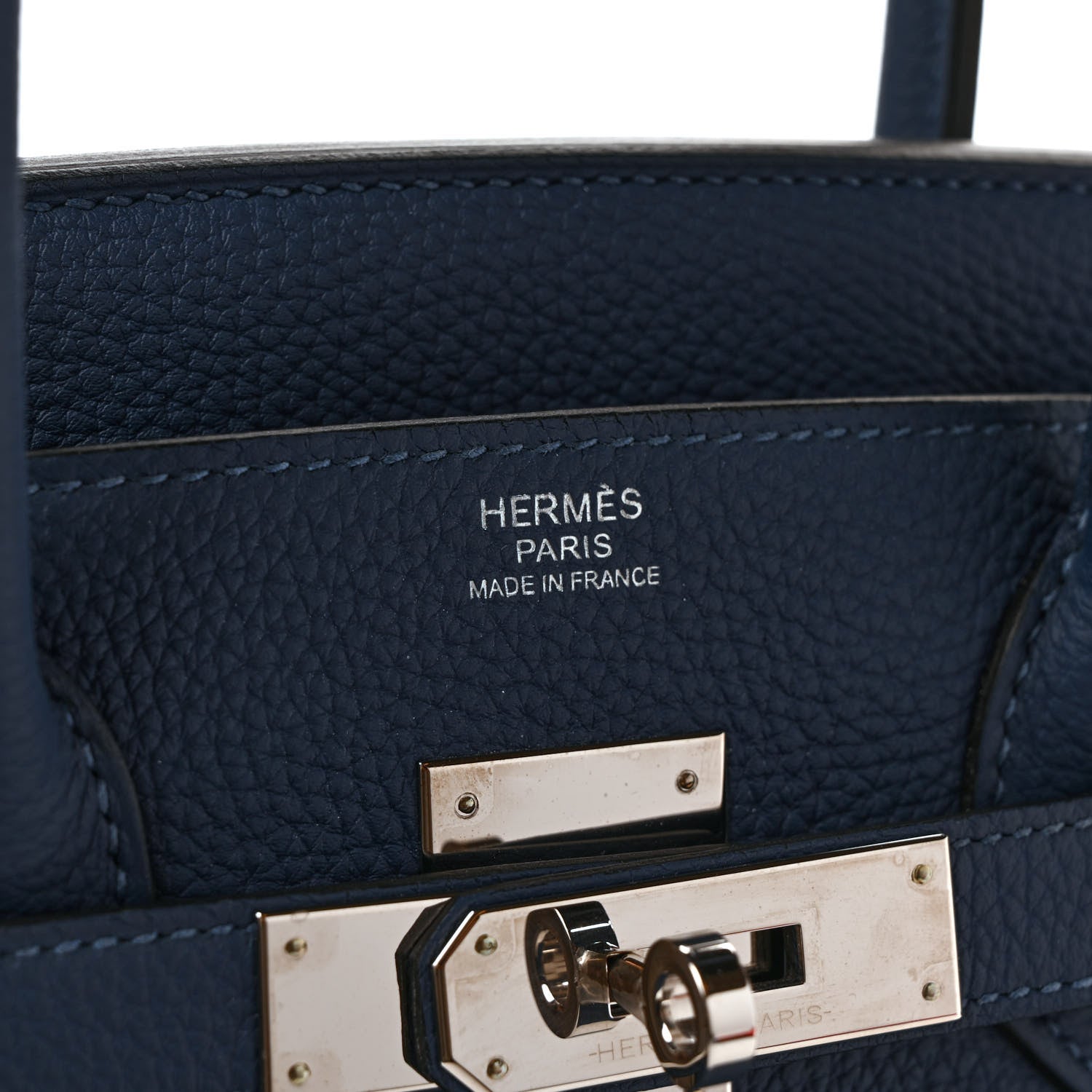 Hermes Togo Birkin 30 Deep Bleu 6 of 8