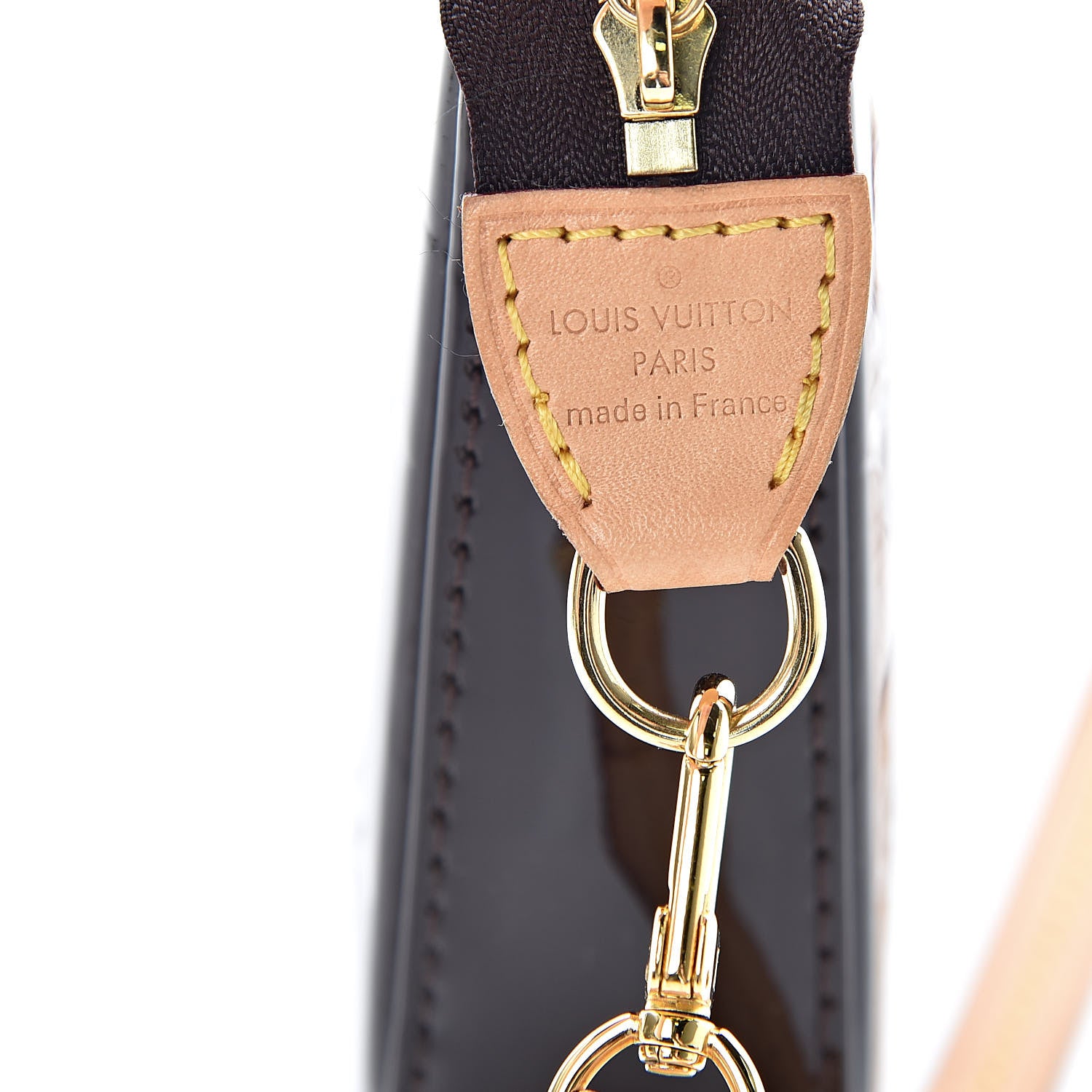 Louis Vuitton Vernis Pochette Accessories NM Amarante 6 of 10