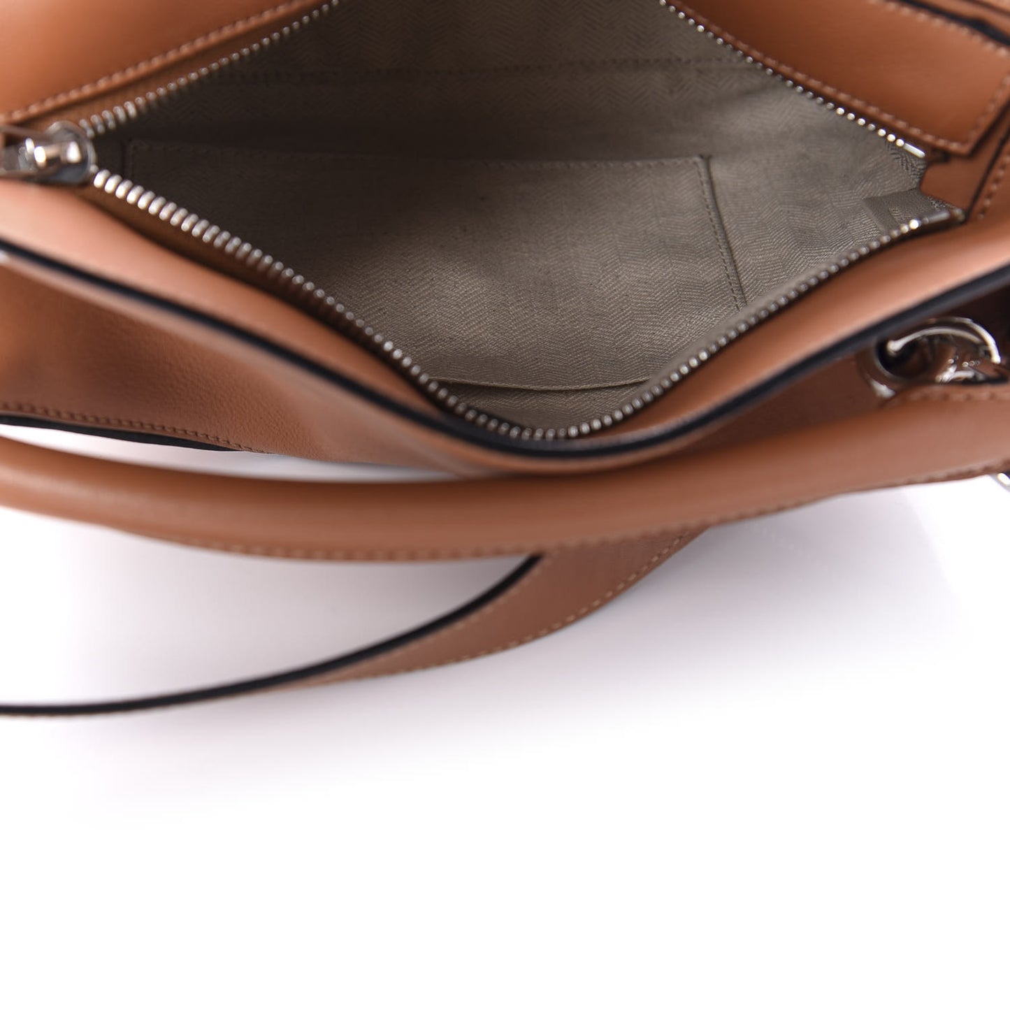 Calfskin Small Puzzle Bag Tan
