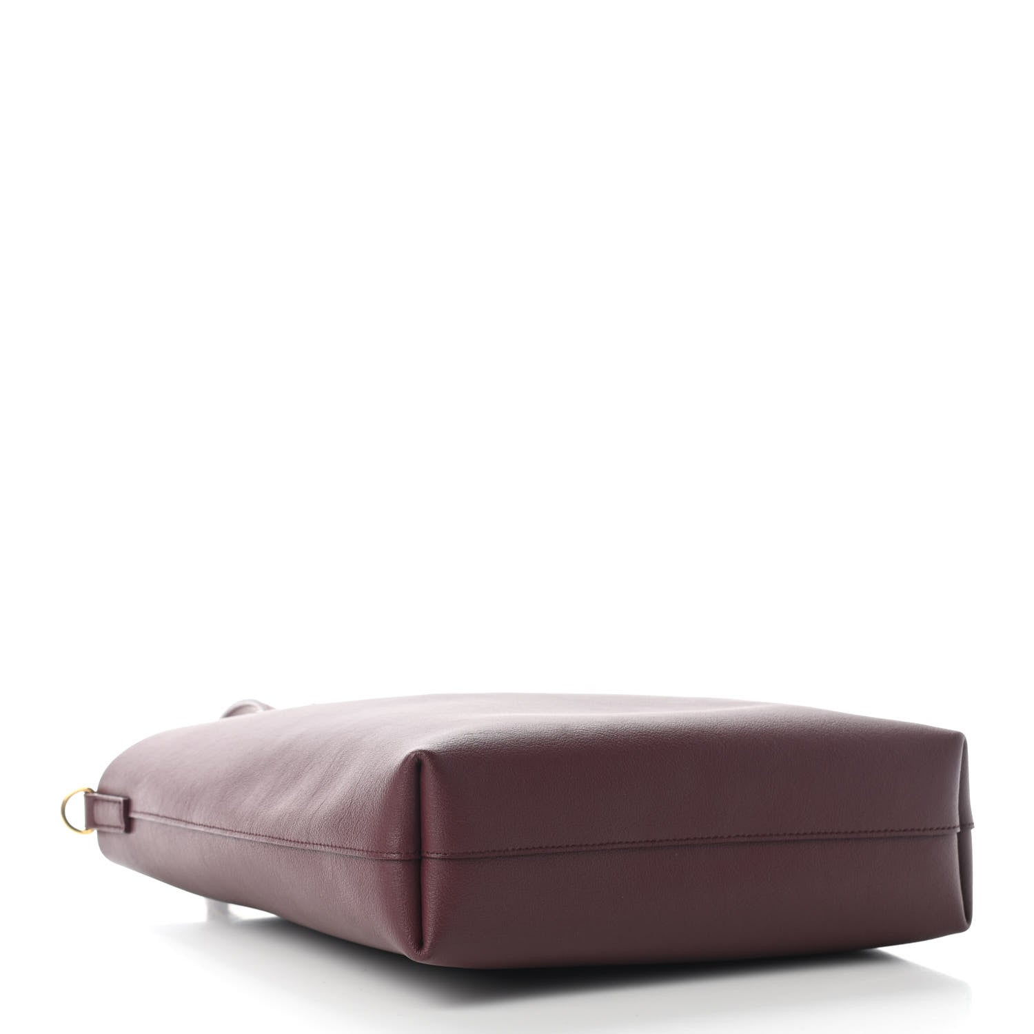 Saint Laurent Calfskin Toy Shopping Tote Dark Red 4 of 8
