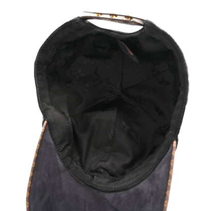 Louis Vuitton Polyester Silk Monogram Cap Ou Pas Cap Mini L Black 7 of 12