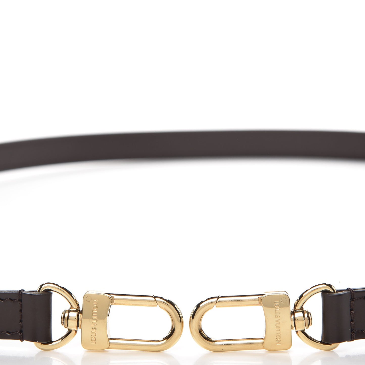 Calfskin 16mm Adjustable Shoulder Strap Brown
