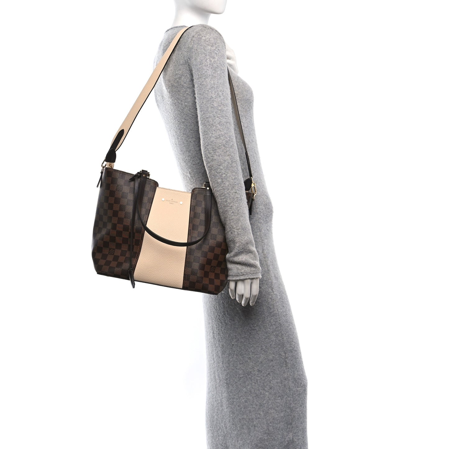 Damier Ebene Jersey Creme