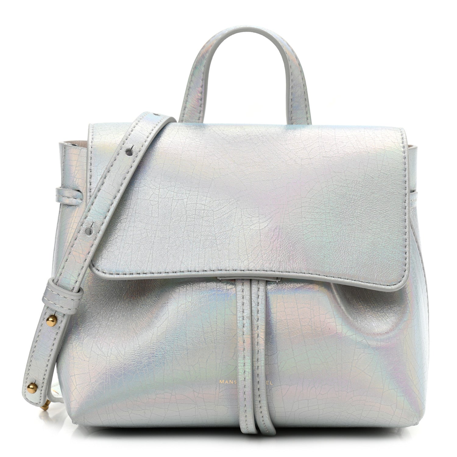 Mansur Gavriel Iridescent Calfskin Mini Soft Lady Bag Iride 1 of 9