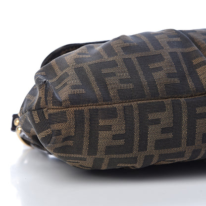 Fendi Zucca Small Chef Shoulder Bag Tobacco 9 of 10