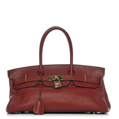 Hermes Taurillon Clemence JPG Birkin 42 Rouge H 1 of 33