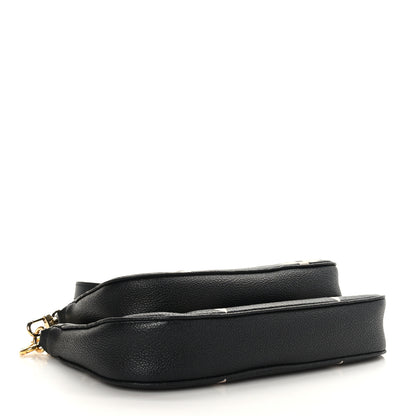 Louis Vuitton Empreinte Monogram Giant Multi Pochette Accessories Black Beige 4 of 9