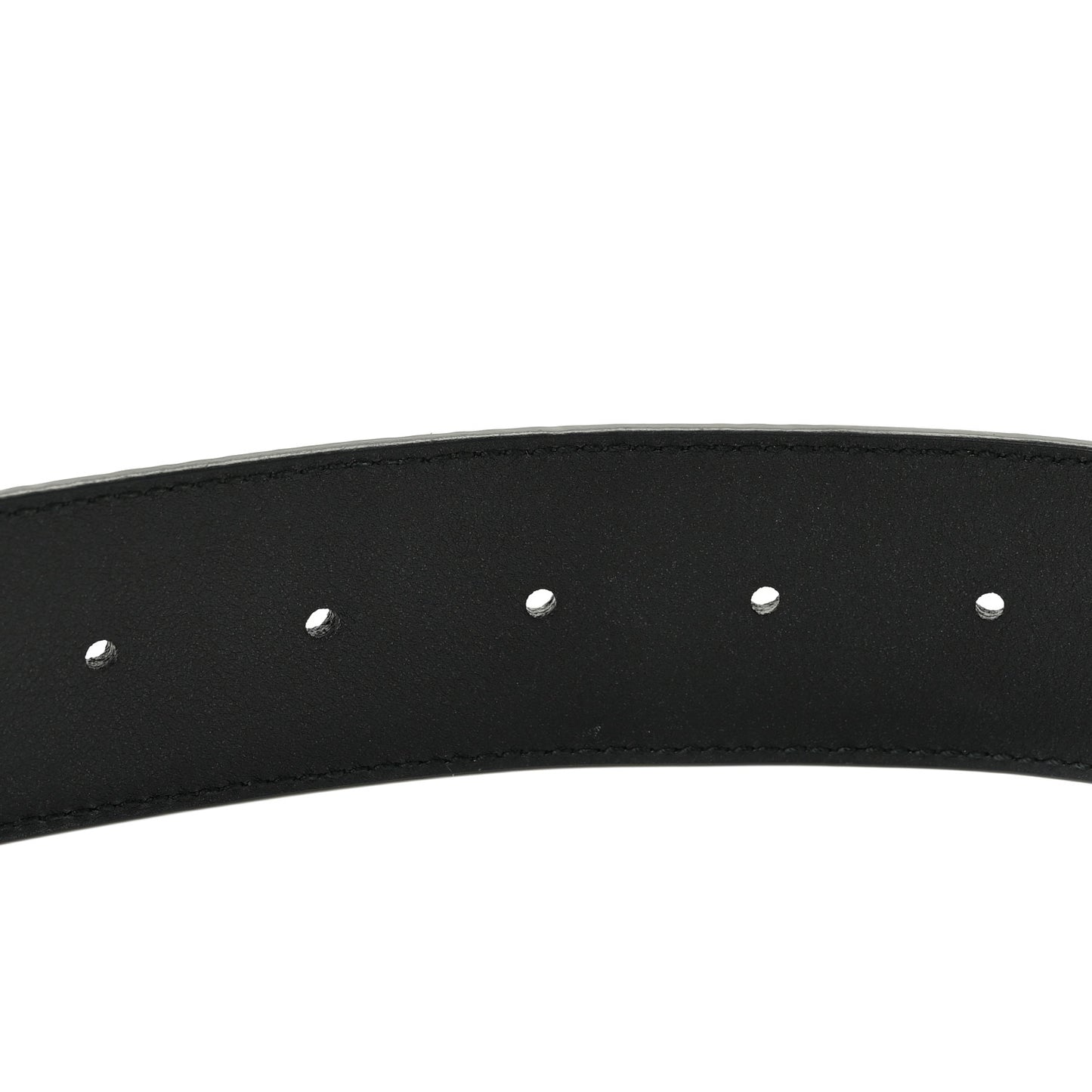 Guccissima Signature Interlocking G 40mm Belt 85 34 Black