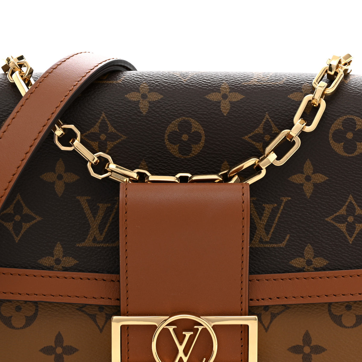 Louis Vuitton Reverse Monogram Dauphine MM 7 of 10
