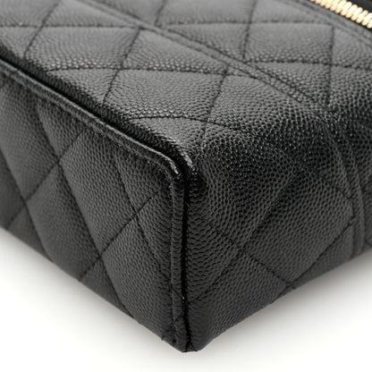 Chanel Caviar Quilted Trendy Handle Slim Vanity Black 10 of 11