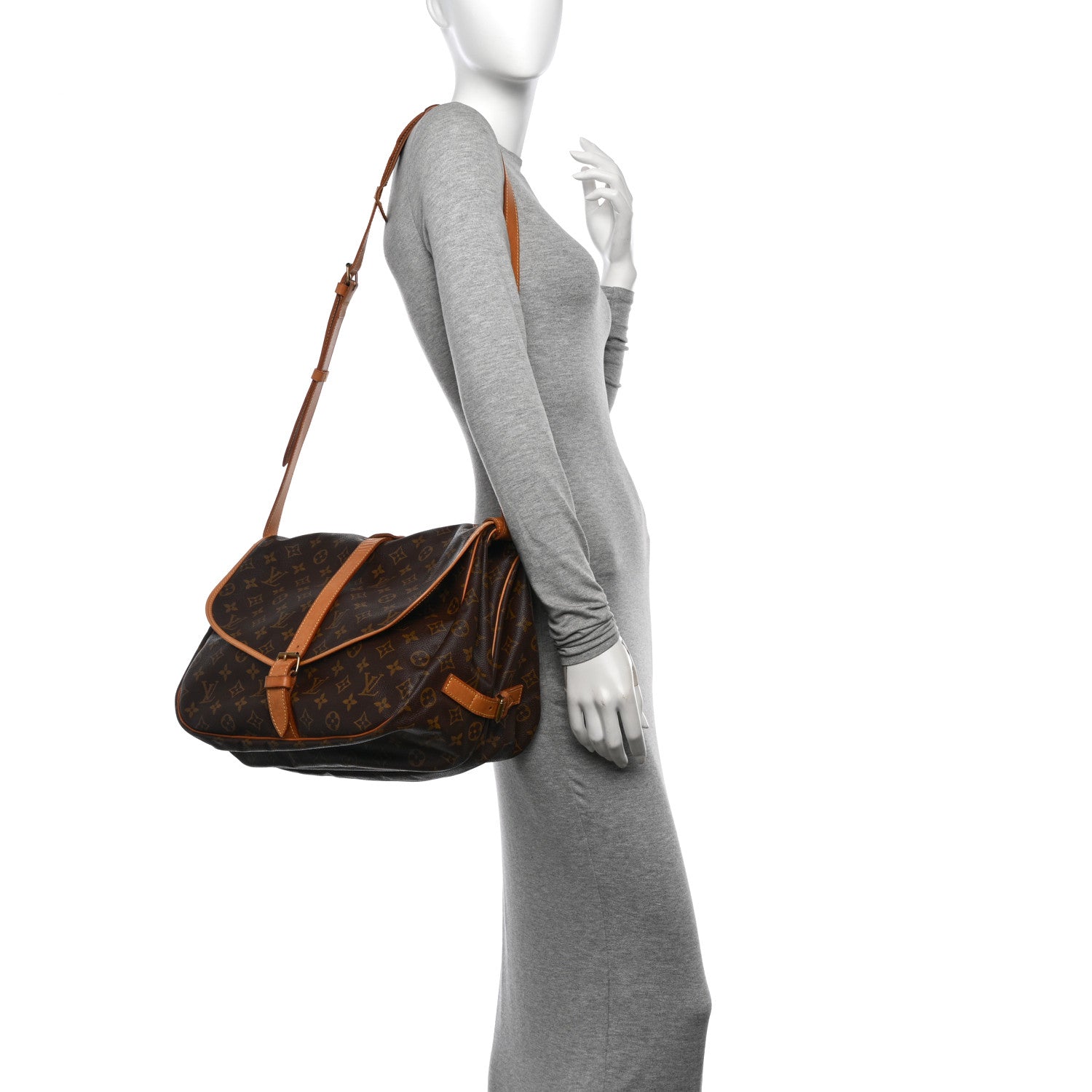 Louis Vuitton Monogram Saumur 35 2 of 15