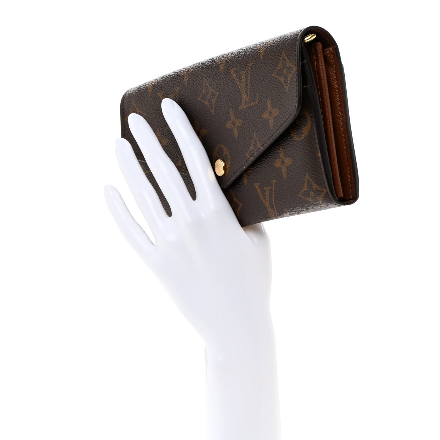 Louis Vuitton Monogram Sarah Wallet NM 2 of 8