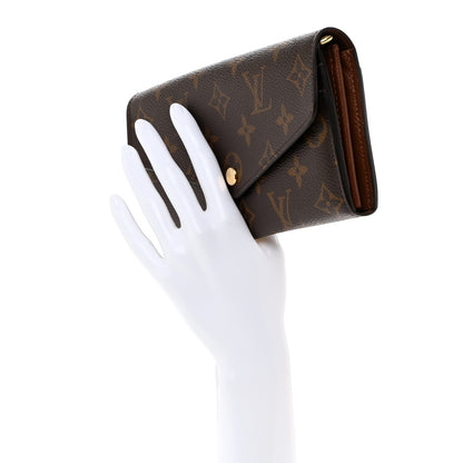 Louis Vuitton Monogram Sarah Wallet NM 2 of 8