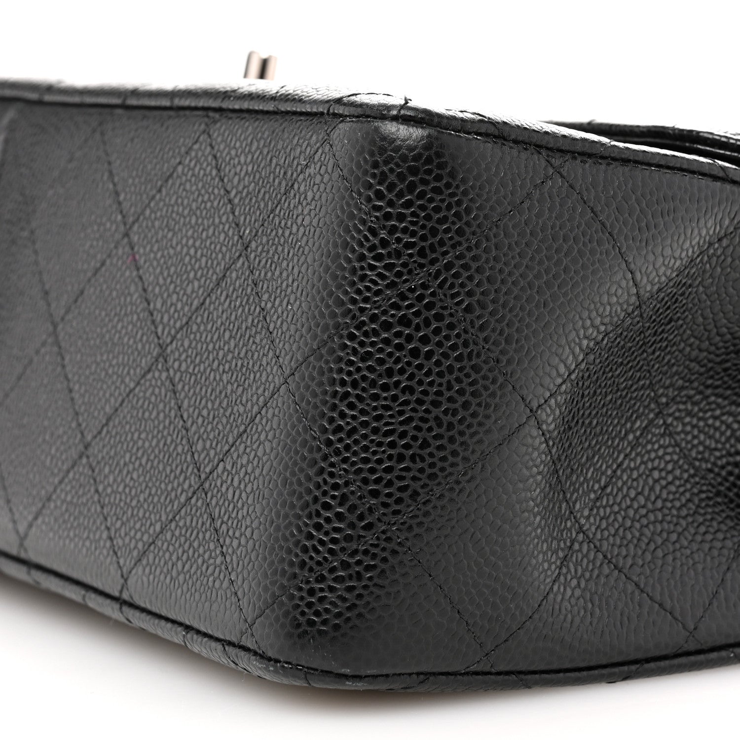 Chanel Caviar Quilted Jumbo Double Flap Black 10 of 12
