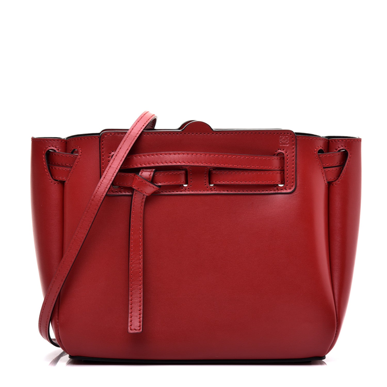 Loewe Boxcalf Mini Lazo Tote Scarlet 1 of 11