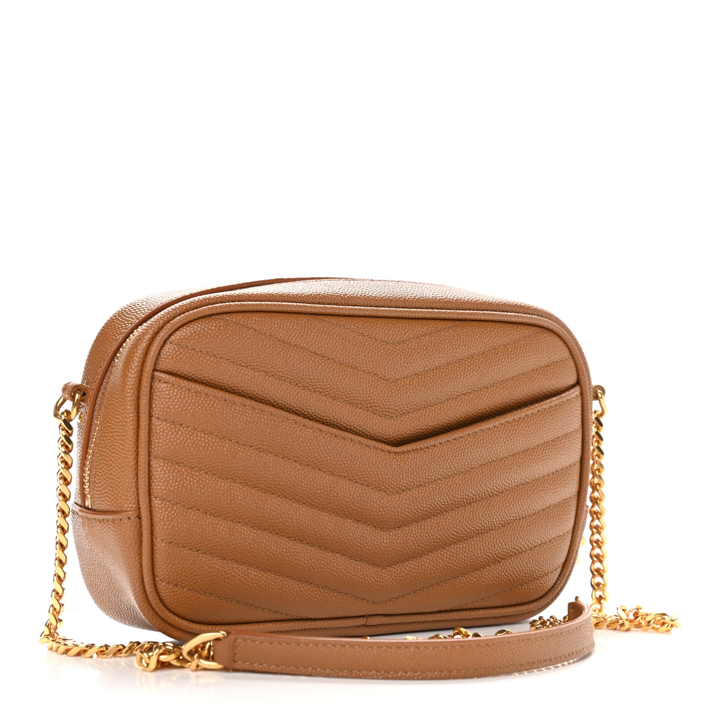 Grain De Poudre Matelasse Monogram Mini Lou Camera Bag Dune