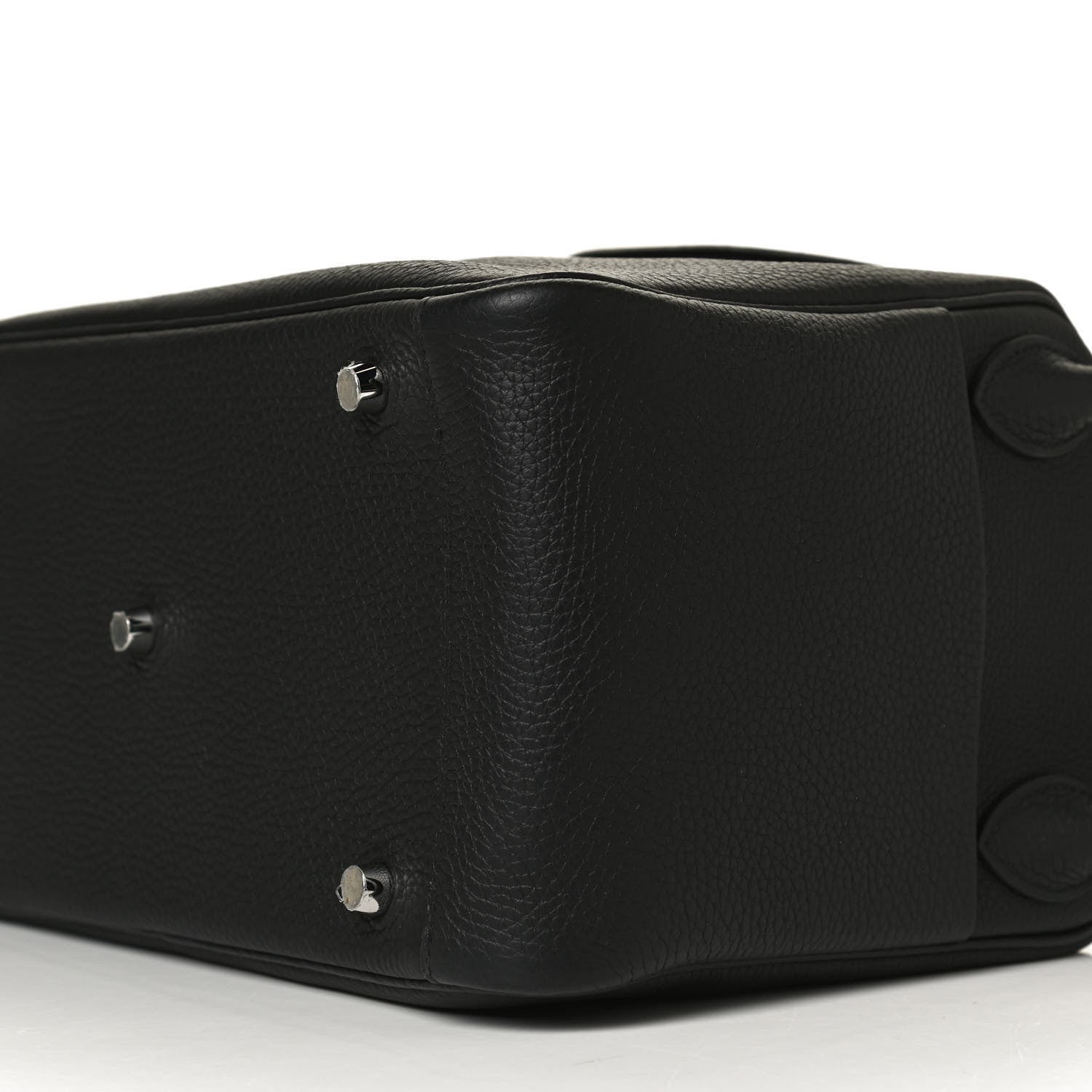 Hermes Taurillon Clemence Lindy 30 Black 9 of 12
