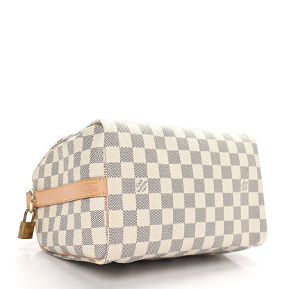Louis Vuitton Damier Azur Speedy Bandouliere 25 4 of 11