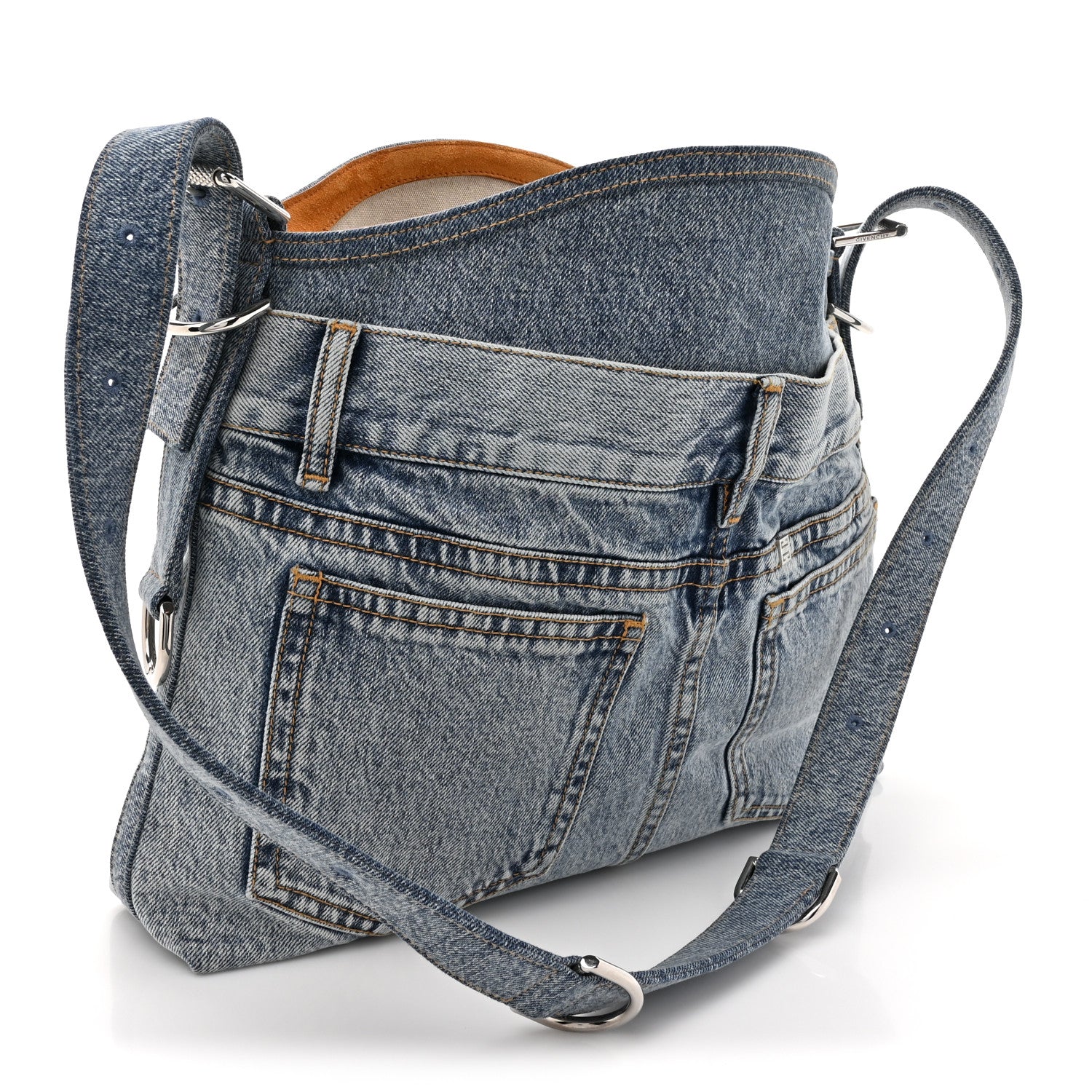 Givenchy Boyfriend Denim Medium Voyou Bag Medium Blue 3 of 11